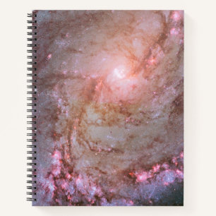 Spiral Galaxy M83, Ablaze With Star Formation. Notebook