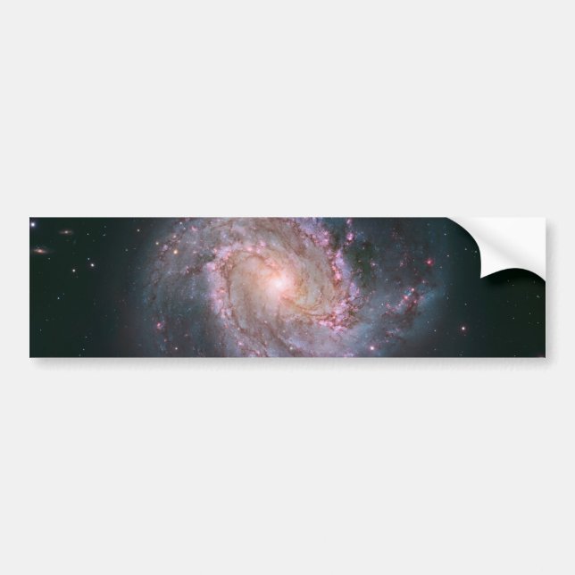 Spiral Galaxy M83 (NASA) Bumper Sticker (Front)