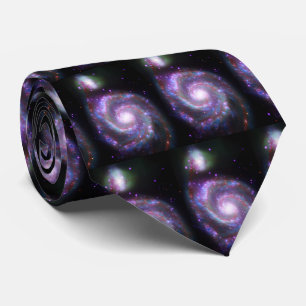 Spiral Galaxy M-51 Tie