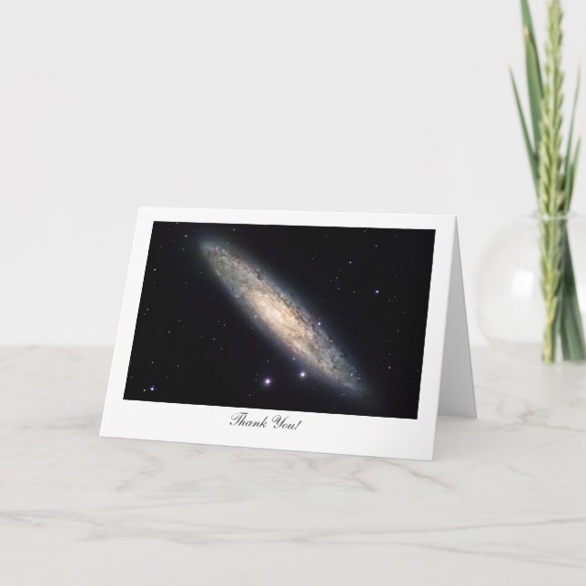 Spiral Galaxy NGC253 - Saying Thank You (Front)