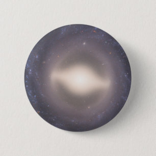 Spiral Galaxy Ngc 1015. 6 Cm Round Badge