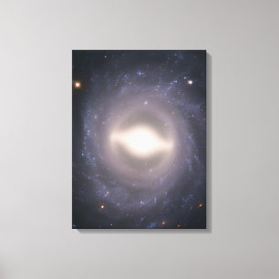 Spiral Galaxy Ngc 1015. Canvas Print