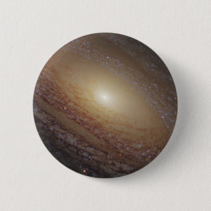 Spiral Galaxy Ngc 2841 6 Cm Round Badge
