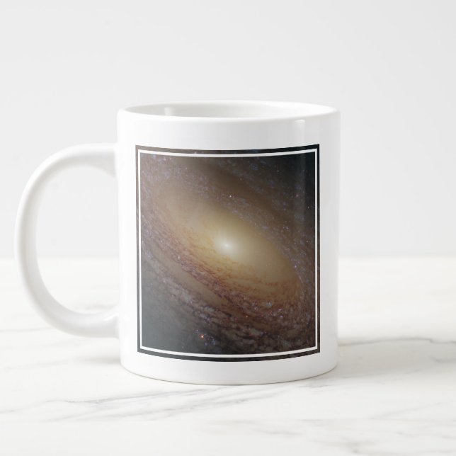 Spiral Galaxy Ngc 2841 Large Coffee Mug (Left)