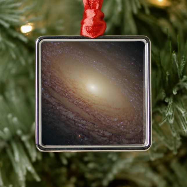 Spiral Galaxy Ngc 2841 Metal Tree Decoration (Tree)