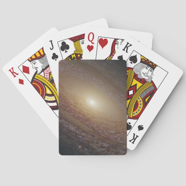 Spiral Galaxy Ngc 2841 Playing Cards (Back)