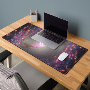 Spiral Galaxy Ngc 3351. Desk Mat