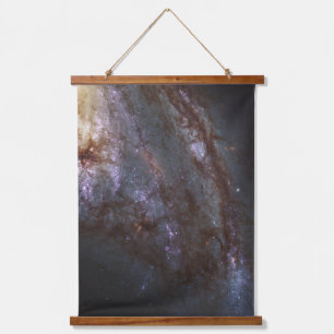 Spiral Galaxy Ngc 3627. Hanging Tapestry