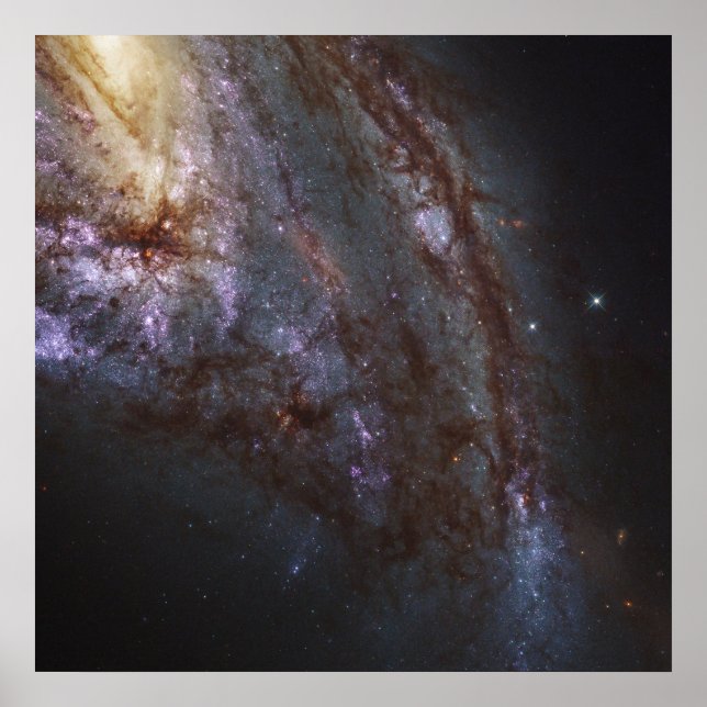 Spiral Galaxy Ngc 3627. Poster (Front)