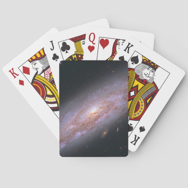 Spiral Galaxy Ngc 3972. Playing Cards (Back)