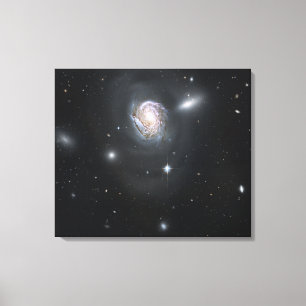 Spiral galaxy NGC 4911 Canvas Print
