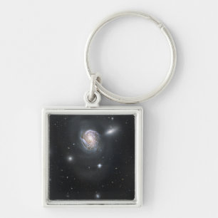 Spiral galaxy NGC 4911 Key Ring