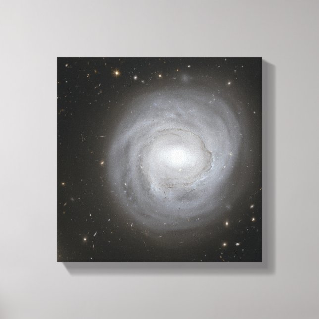 Spiral Galaxy NGC 4921 Canvas Print (Front)