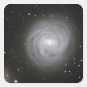 Spiral Galaxy NGC 4921 Square Sticker