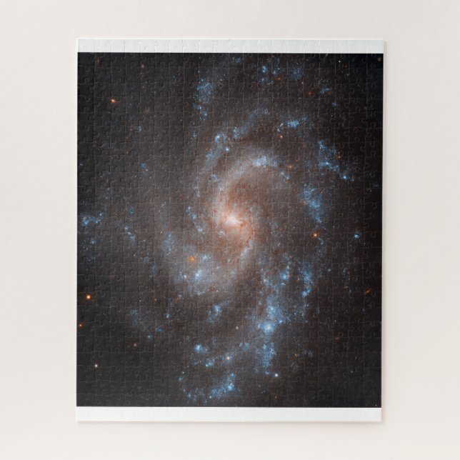 Spiral Galaxy Ngc 5584 Jigsaw Puzzle (Vertical)