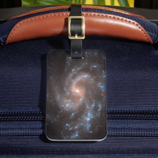 Spiral Galaxy Ngc 5584 Luggage Tag (Front Insitu 2)