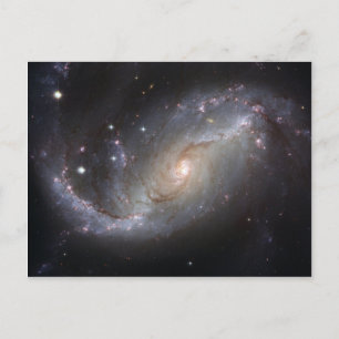Spiral Galaxy Postcard