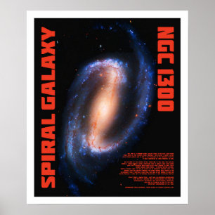 Spiral Galaxy Poster