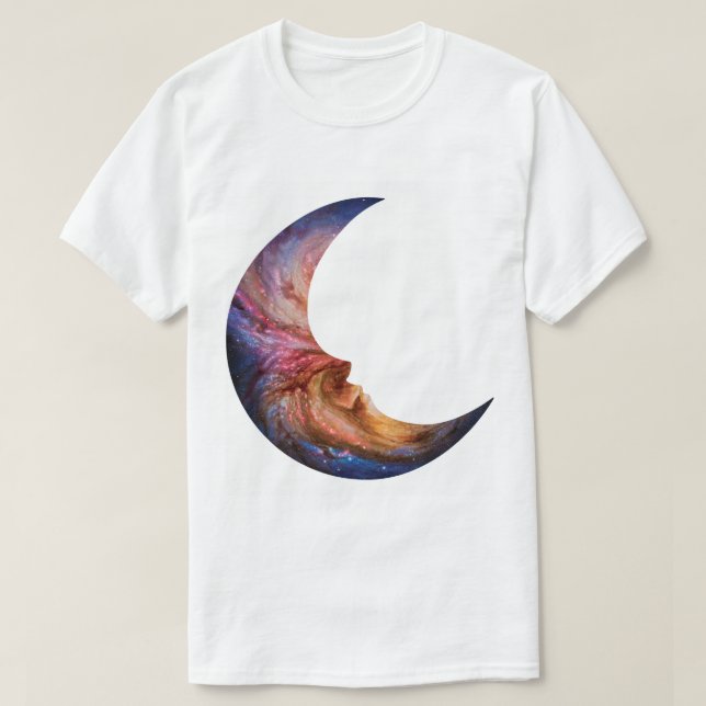 Spiral Galaxy SMM J2135-0102 Artist Impression T-Shirt (Design Front)