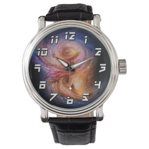 Spiral Galaxy SMM J2135-0102 Artist Impression Watch