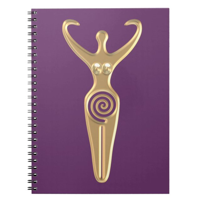 Spiral Goddess Notebook (Front)