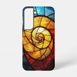 Spiral Gold Samsung Galaxy Case