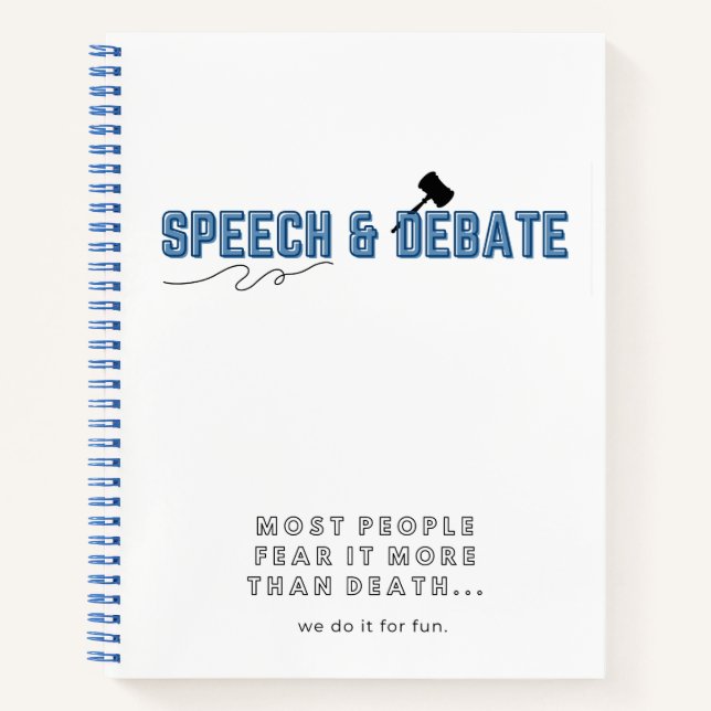 Spiral Graph Notebook for notes or flowing (Front)