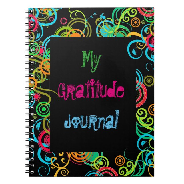 Spiral Gratitude Notebook (Front)