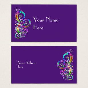 Spiral Heart Hand Painted Design 2