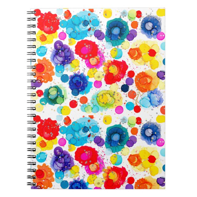 Spiral Journal Lovitude The Bubble Room Notebook (Front)