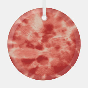 Spiral Kaleidoscope Psych Glass Tree Decoration
