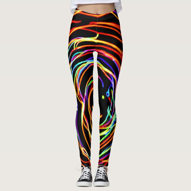 Spiral Lights Glow Leggings (Front)