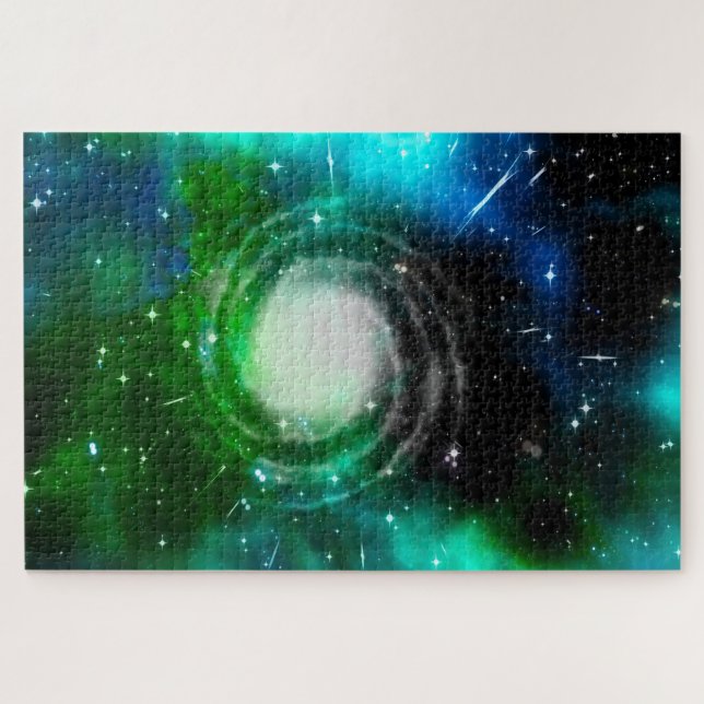 Spiral Nebula Jigsaw Puzzle (Horizontal)