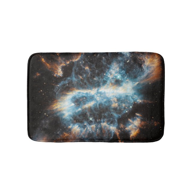 Spiral Nebula Space Bath Mat (Front)