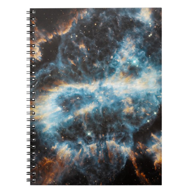 Spiral Nebula Space Notebook (Front)