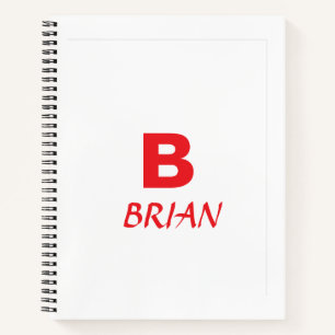 Spiral Notebook