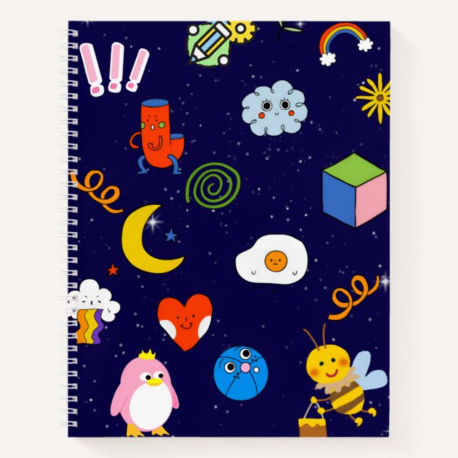 Spiral notebook (Front)