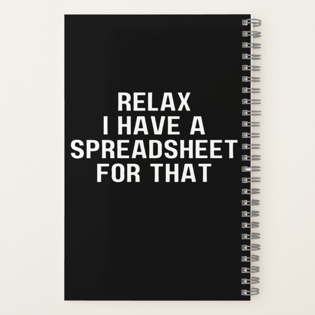 Spiral Notebook (Back)