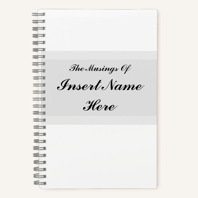 Spiral Notebook (Front)