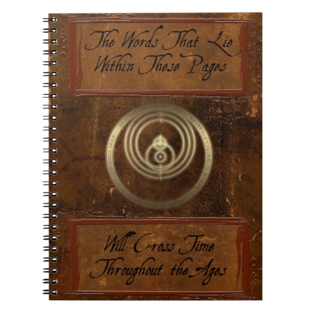 Spiral Notebook Ancient Times (Front)