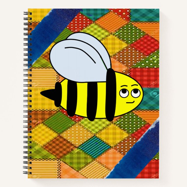 Spiral Notebook Bumblebee (Front)