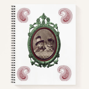 Spiral Notebook Cat