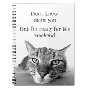Spiral Notebook-Cat Notebook