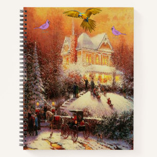 Spiral Notebook Christmas