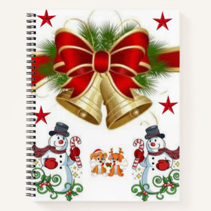 Spiral Notebook Christmas