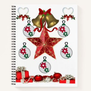 Spiral Notebook Christmas