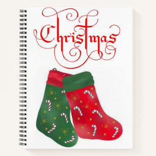 Spiral Notebook Christmas