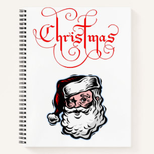 Spiral Notebook Christmas