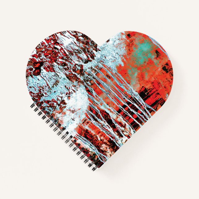 Spiral Notebook – Corrosion Pulse (Front)