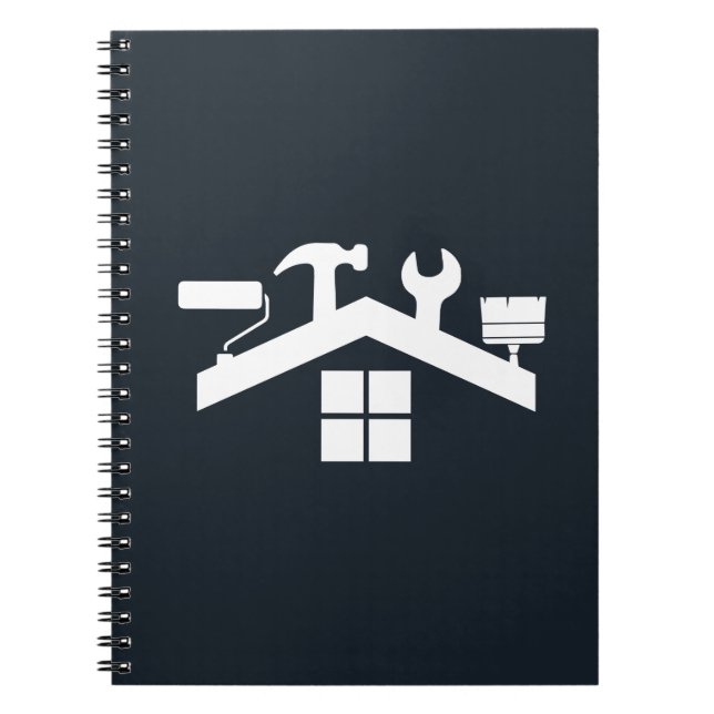 spiral notebook craftsman 80 lined pages (Front)